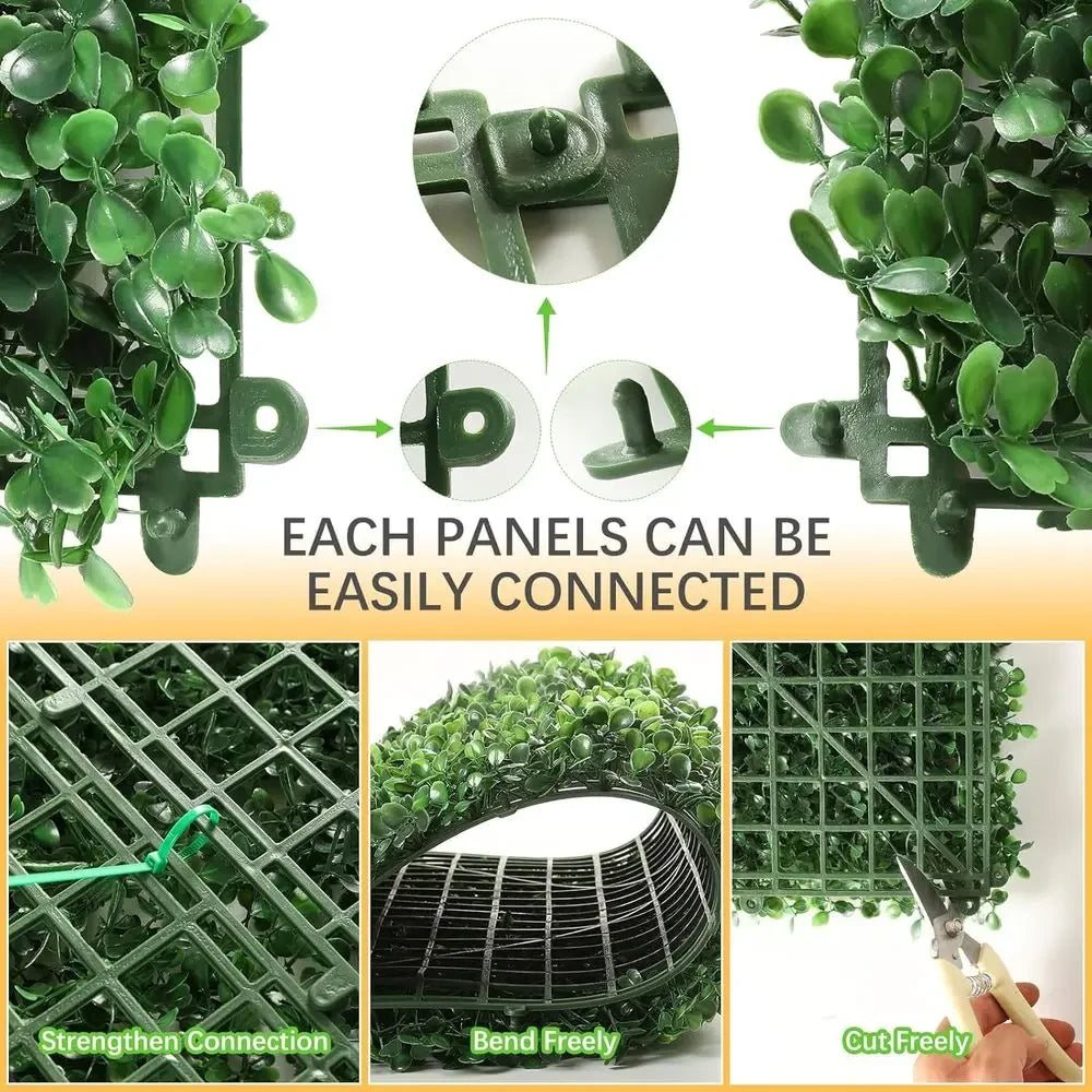 Artificial Boxwood Panels