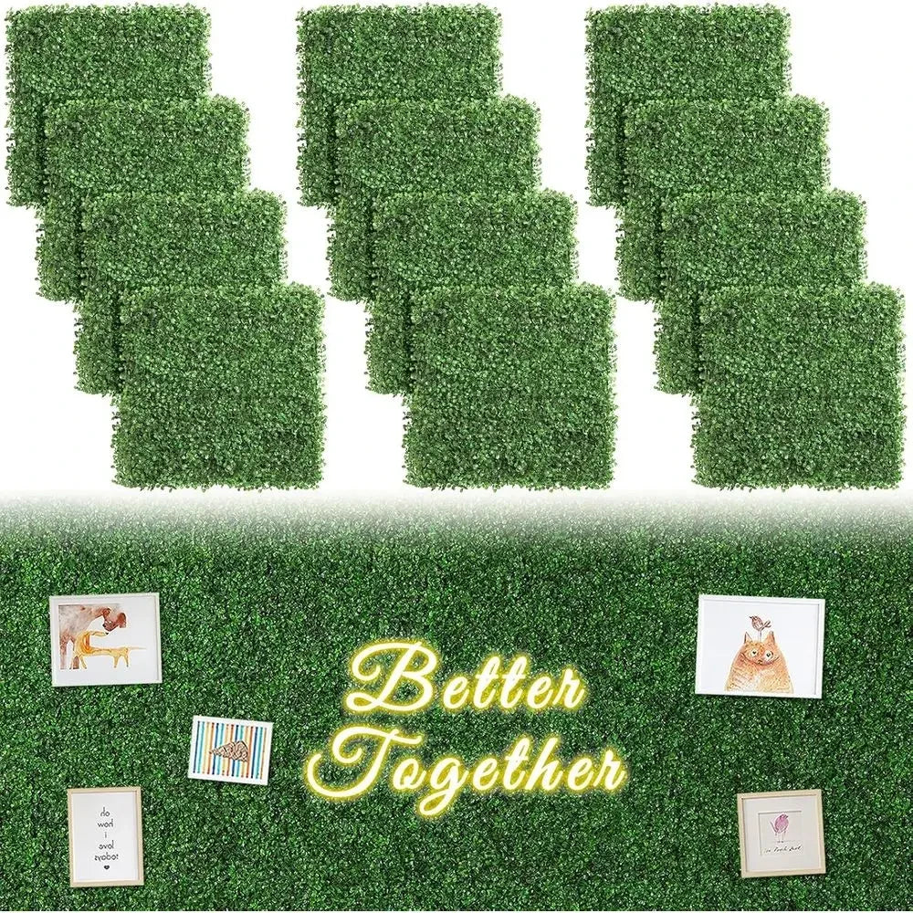 Artificial Boxwood Panels