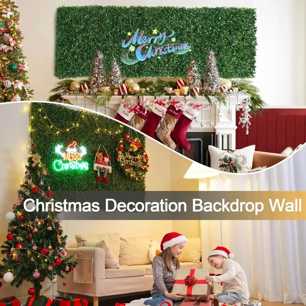 Artificial Boxwood Panels